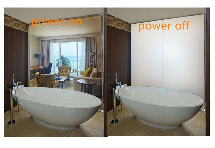 smart film blinds  power on,power off
